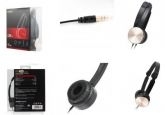 Sômica MH423 Super Bass Headset Headphone Dobrável - Preto